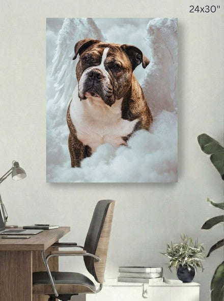 Canvas 24x30 room mockup