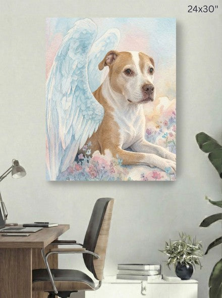 Canvas 24x30 room mockup