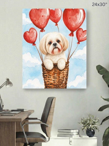 Canvas 24x30 room mockup