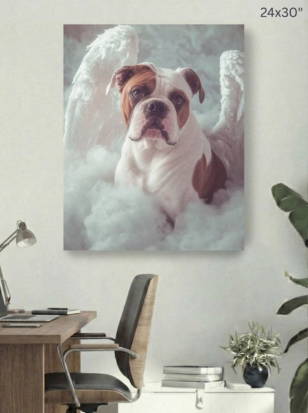Canvas 24x30 room mockup