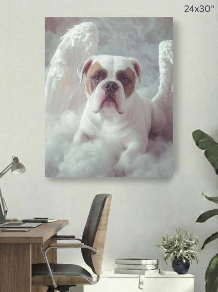 Canvas 24x30 room mockup