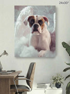 Canvas 24x30 room mockup
