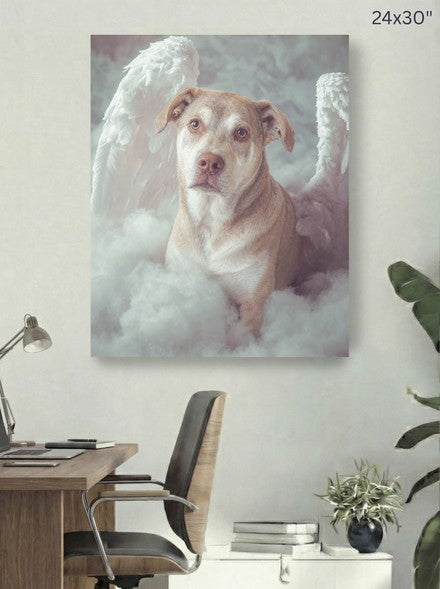 Canvas 24x30 room mockup