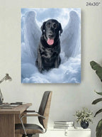 Canvas 24x30 room mockup