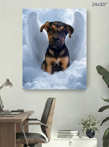 Canvas 24x30 room mockup