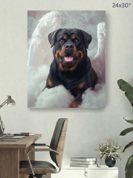 Canvas 24x30 room mockup