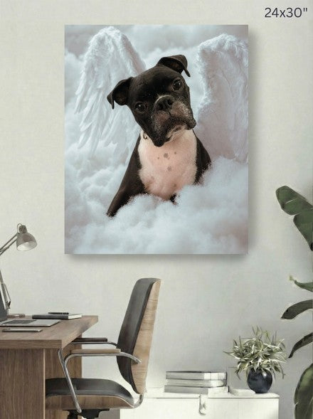 Canvas 24x30 room mockup