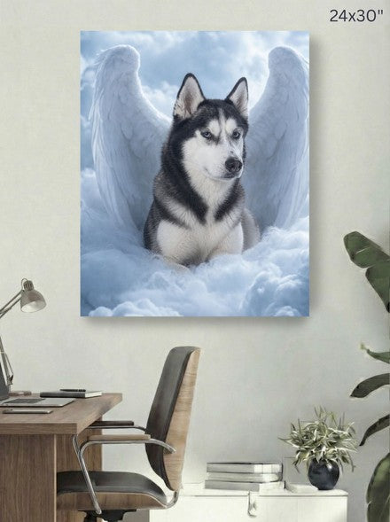 Canvas 24x30 room mockup