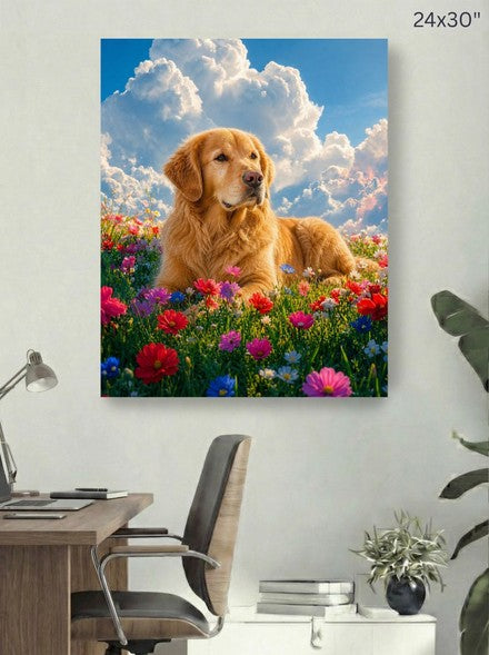 Canvas 24x30 room mockup