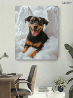 Canvas 24x30 room mockup