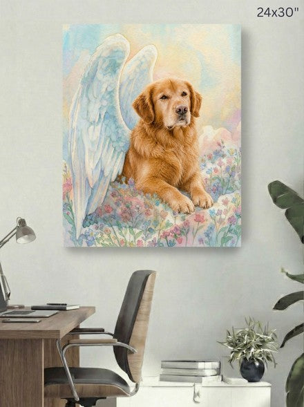 Canvas 24x30 room mockup