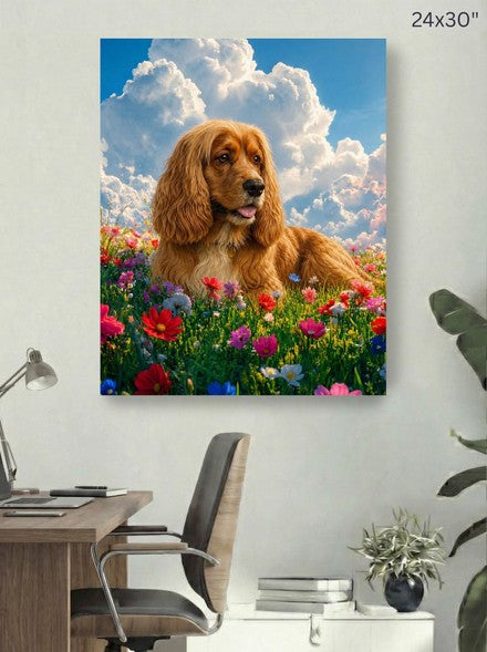 Canvas 24x30 room mockup