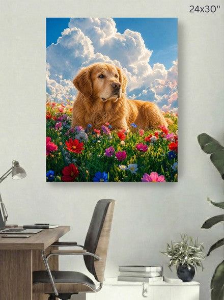Canvas 24x30 room mockup