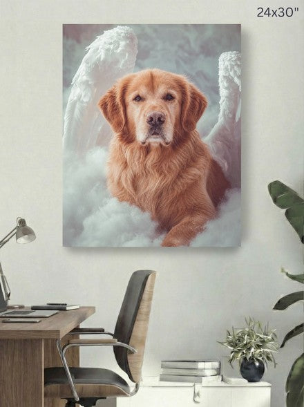 Canvas 24x30 room mockup