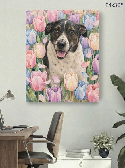 Canvas 24x30 room mockup
