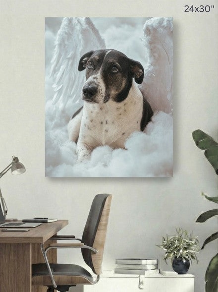 Canvas 24x30 room mockup
