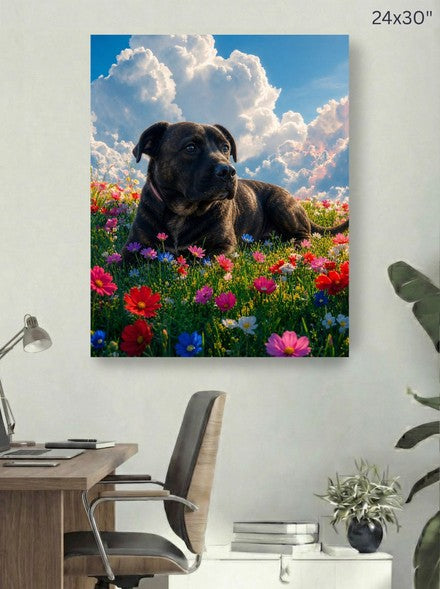Canvas 24x30 room mockup