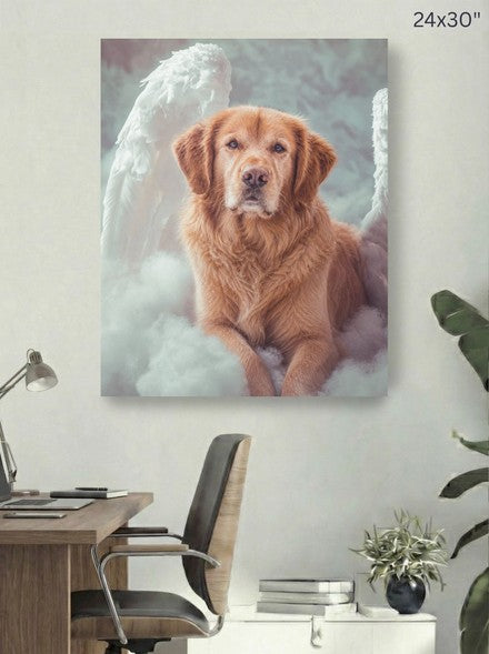 Canvas 24x30 room mockup