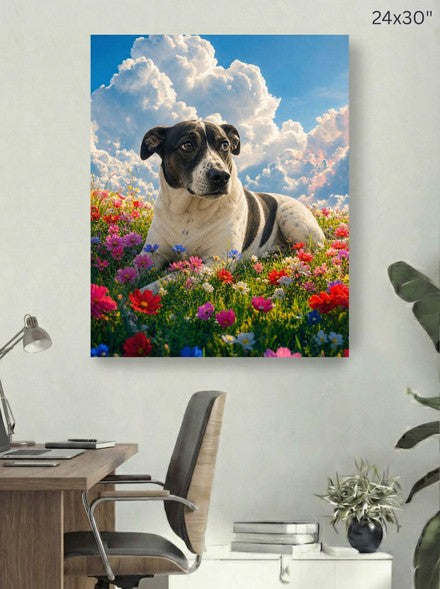 Canvas 24x30 room mockup