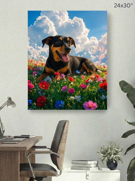 Canvas 24x30 room mockup