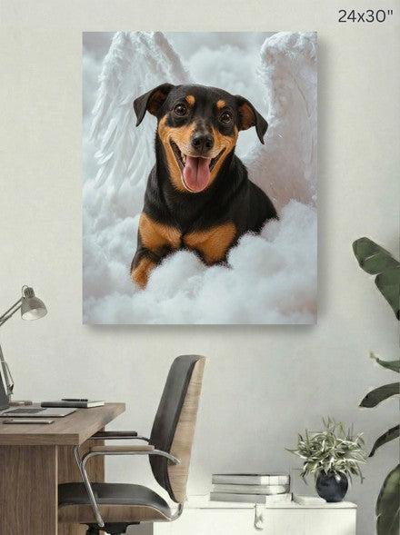 Canvas 24x30 room mockup