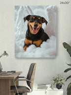 Canvas 24x30 room mockup