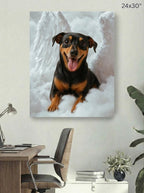 Canvas 24x30 room mockup