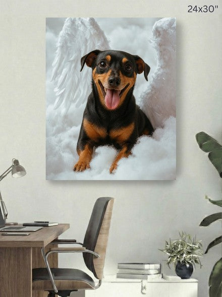 Canvas 24x30 room mockup