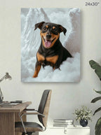 Canvas 24x30 room mockup