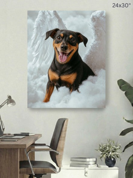 Canvas 24x30 room mockup