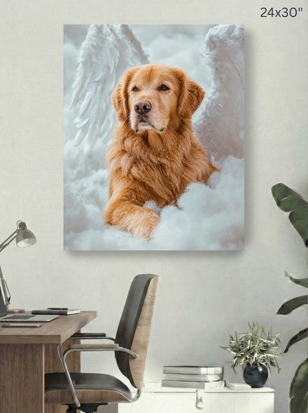 Canvas 24x30 room mockup