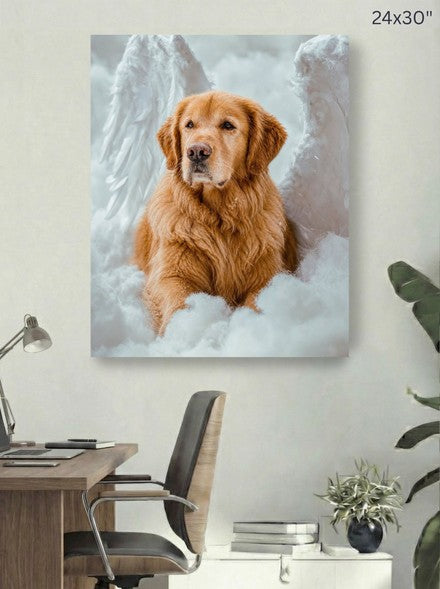 Canvas 24x30 room mockup