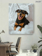 Canvas 24x30 room mockup