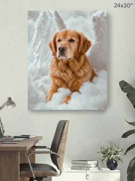 Canvas 24x30 room mockup