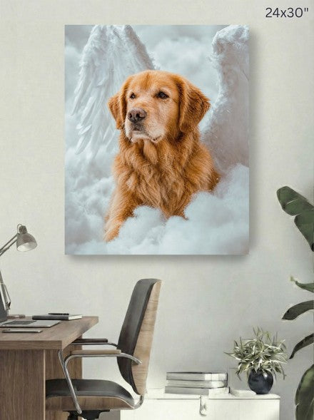 Canvas 24x30 room mockup
