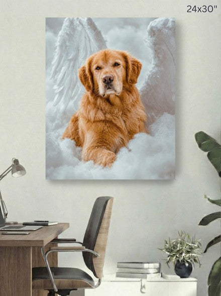 Canvas 24x30 room mockup