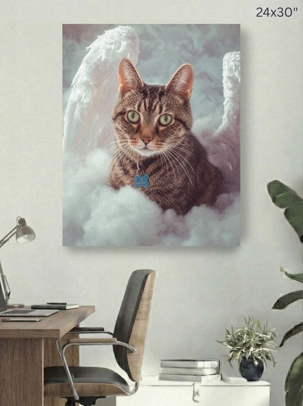 Canvas 24x30 room mockup