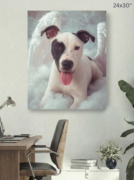 Canvas 24x30 room mockup