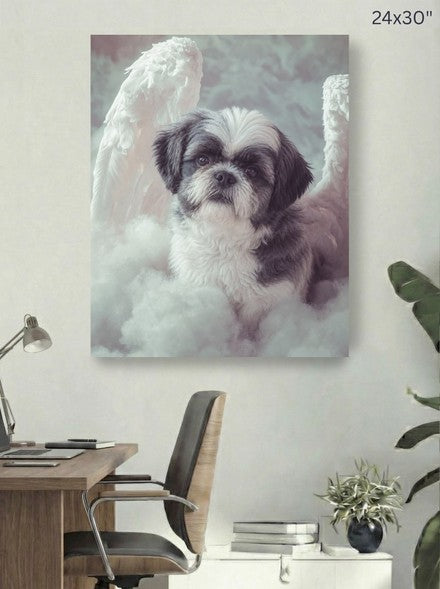 Canvas 24x30 room mockup