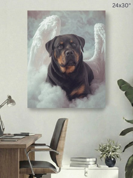 Canvas 24x30 room mockup