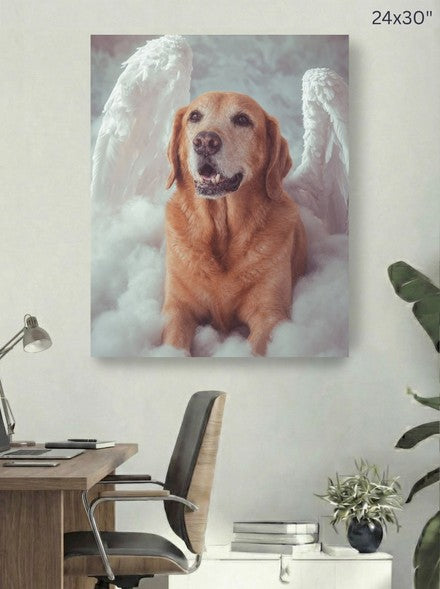 Canvas 24x30 room mockup