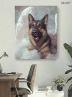 Canvas 24x30 room mockup