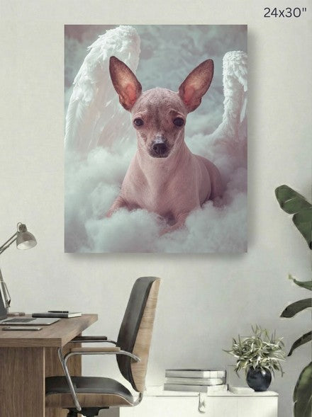 Canvas 24x30 room mockup