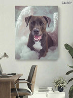Canvas 24x30 room mockup
