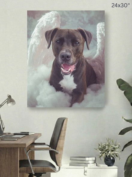 Canvas 24x30 room mockup