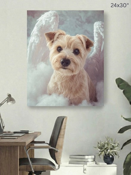 Canvas 24x30 room mockup