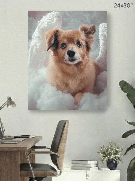 Canvas 24x30 room mockup