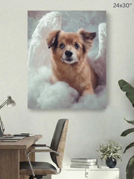 Canvas 24x30 room mockup