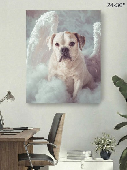 Canvas 24x30 room mockup