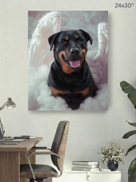 Canvas 24x30 room mockup